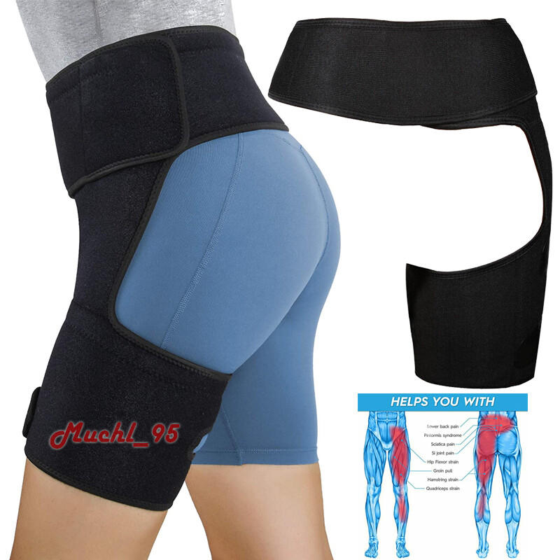 Hip Brace Compression for Sciatica Pain Relief – Sciatic Nerve Wrap Hip Brace