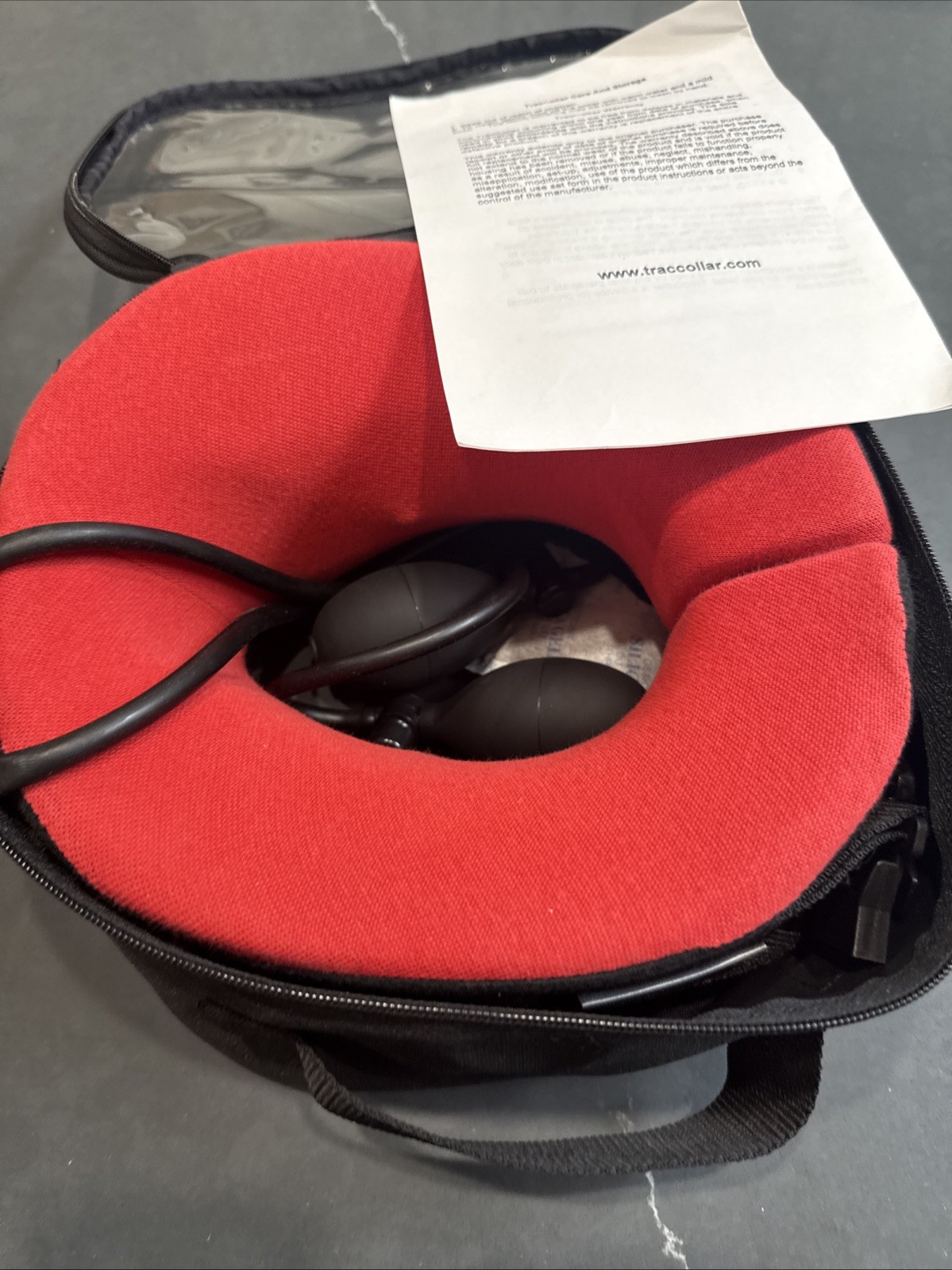 TracCollar- By Body Sport – Inflatable Neck Traction Device