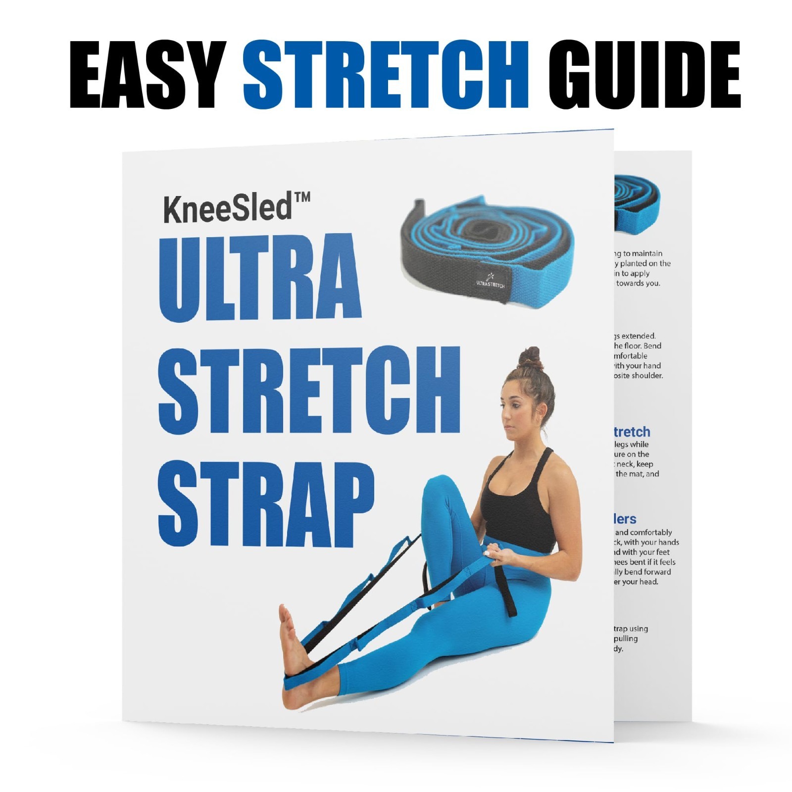Ultra Stretch Strap for Physical Therapy – KneeSled™ Alternative, Flexibility Ai