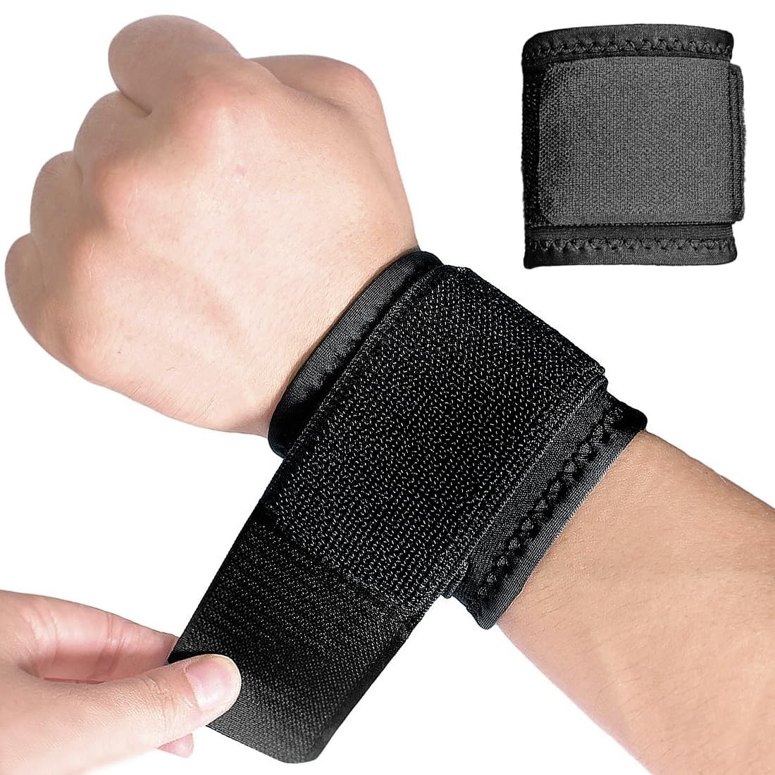 Wrist Straps for Carpal Tunnel Elastic, Adjustable Support Braces Accessories