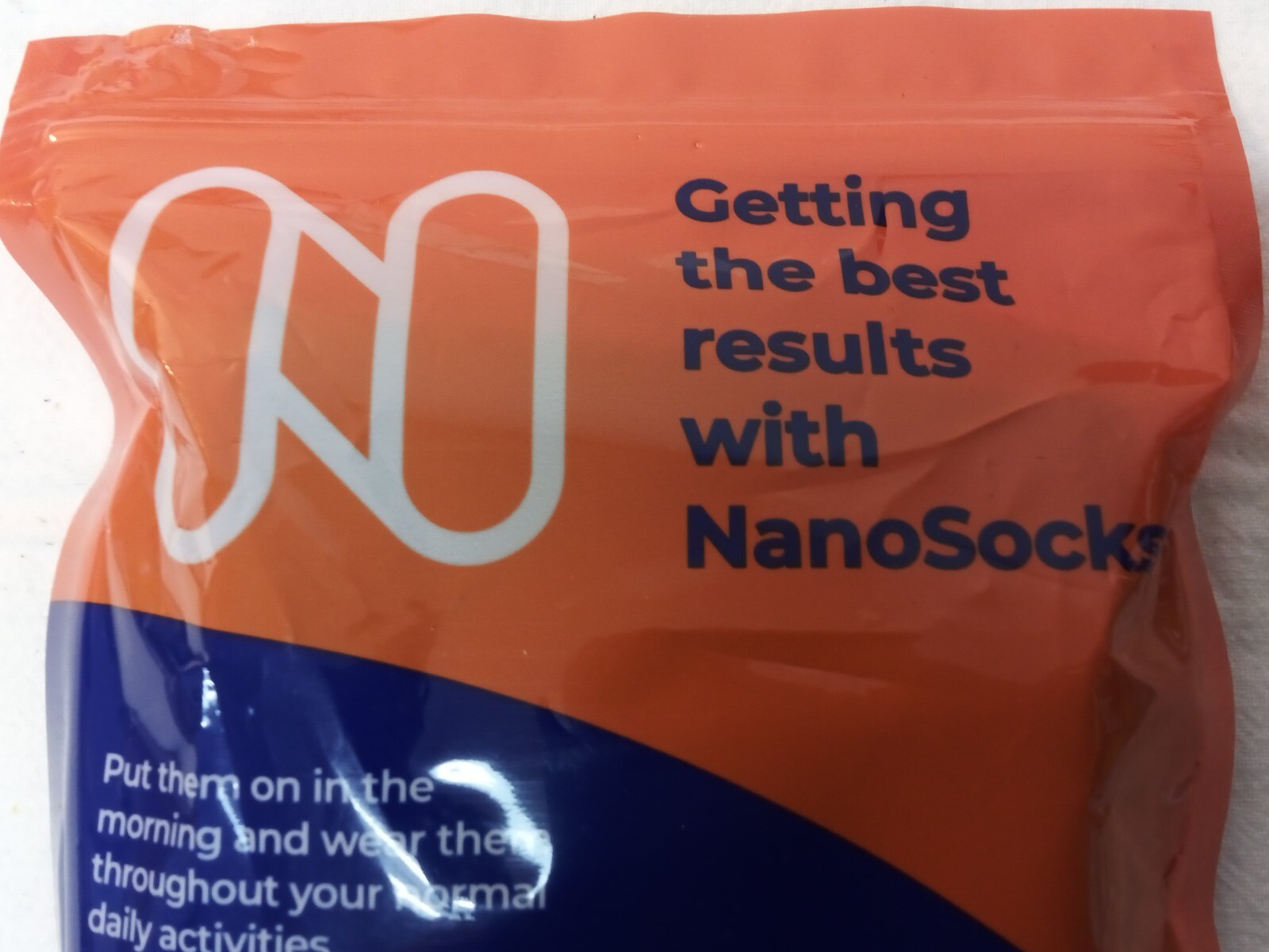 Nanosocks 3D Nano-Weave Technology Black Compression Socks Size 2 – NANOMX-BK-2