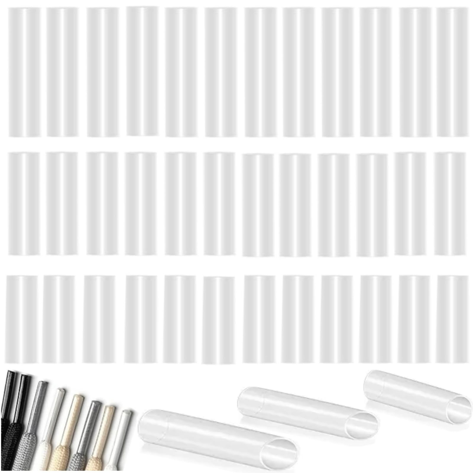 100pcs Sneaker Shoe Lace Shortening Repair Aglet Tips, Tips Repairing Tool…