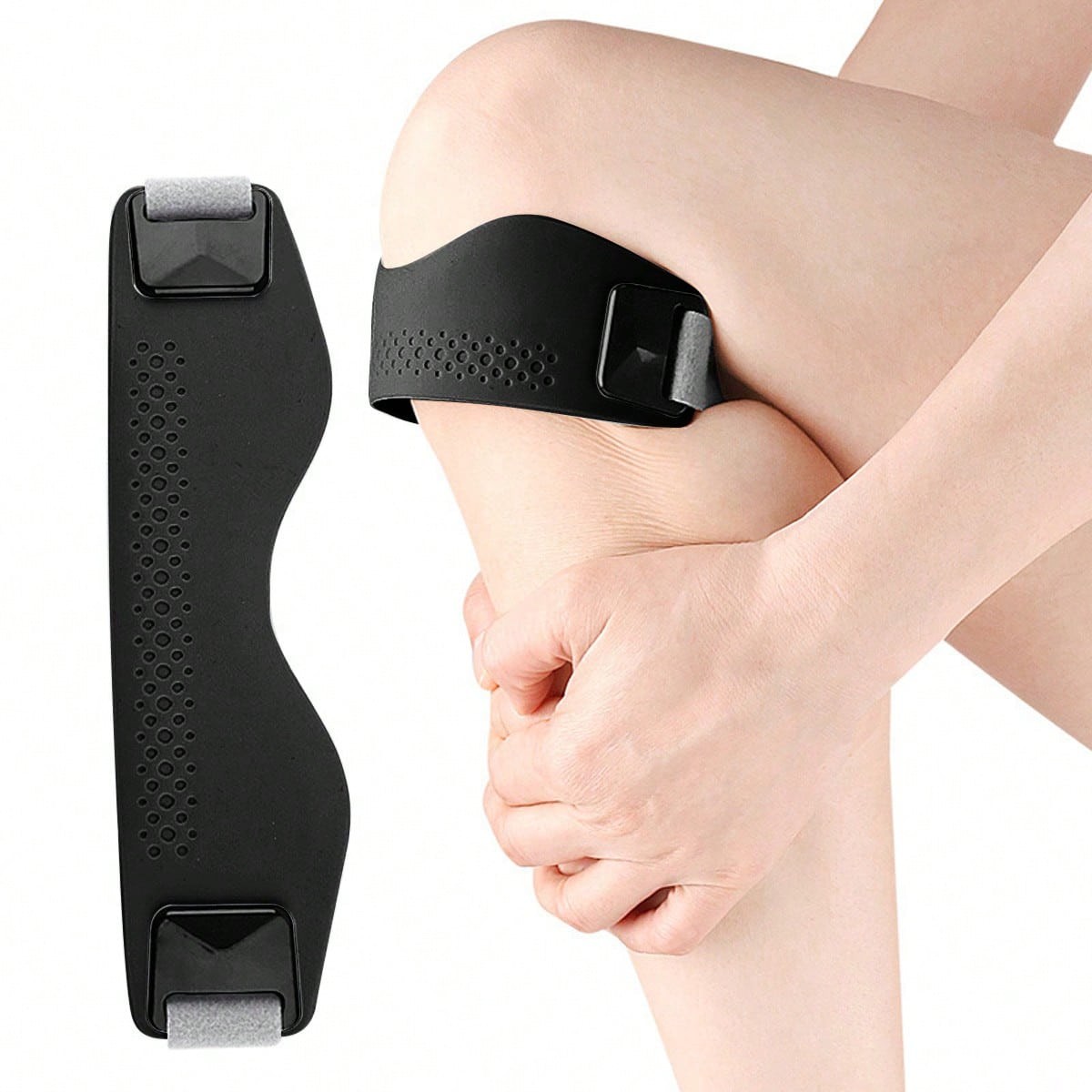 Patella Tendon Knee Straps 2 Pack for Knee Pain Relief, Knee Brace for Women &Me