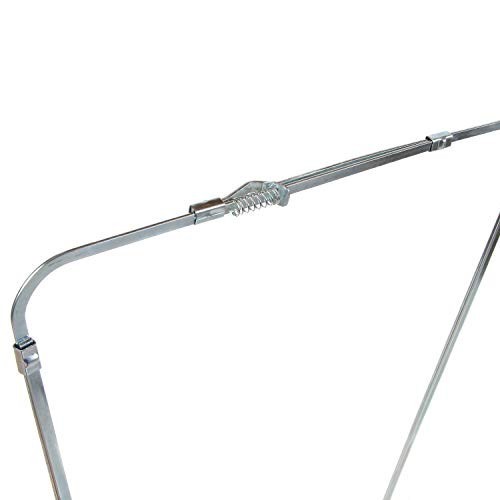 Pants Stretcher Set of 2 Wrinkle Free Adjustable Steel Silver