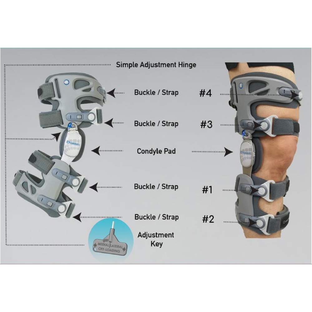 OVATION GEN 2 GAME CHANGER OA KNEE, RIGHT