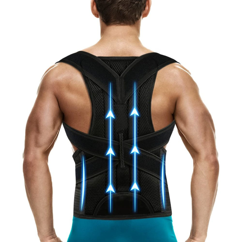 Posture Corrector Heavy Lifting Lumbar Back Waist Support Belt Brace For Work