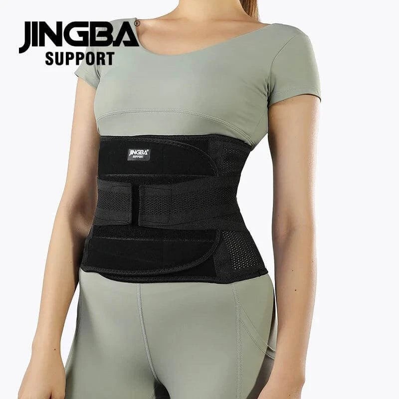 Waist Trainer Belt Band with Dual Straps lumbar Support Belt for Men And Women