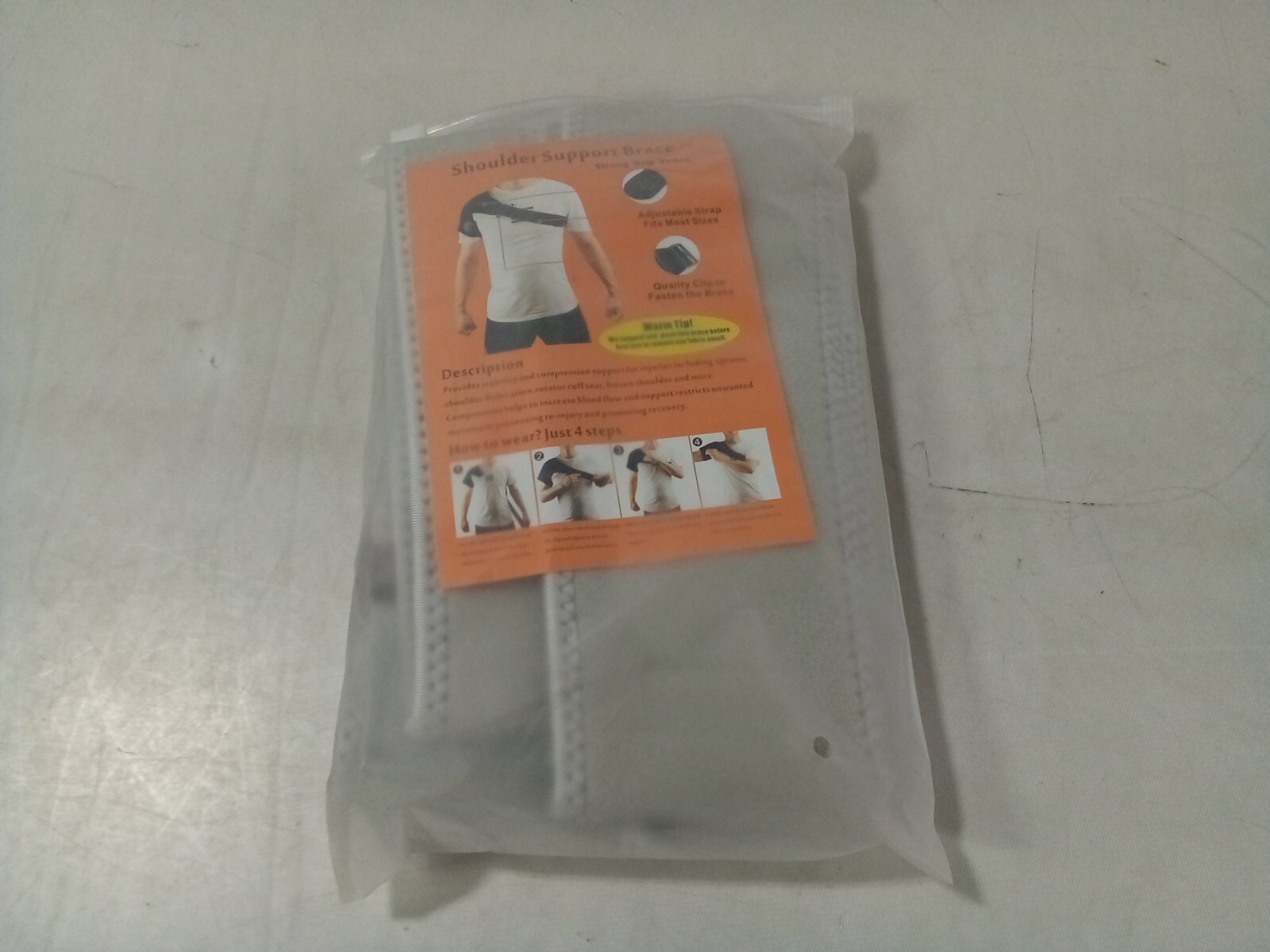 Komoko Shoulder Brace, Rotator Cuff Support Brace and Arm Sling for Pain Relief,