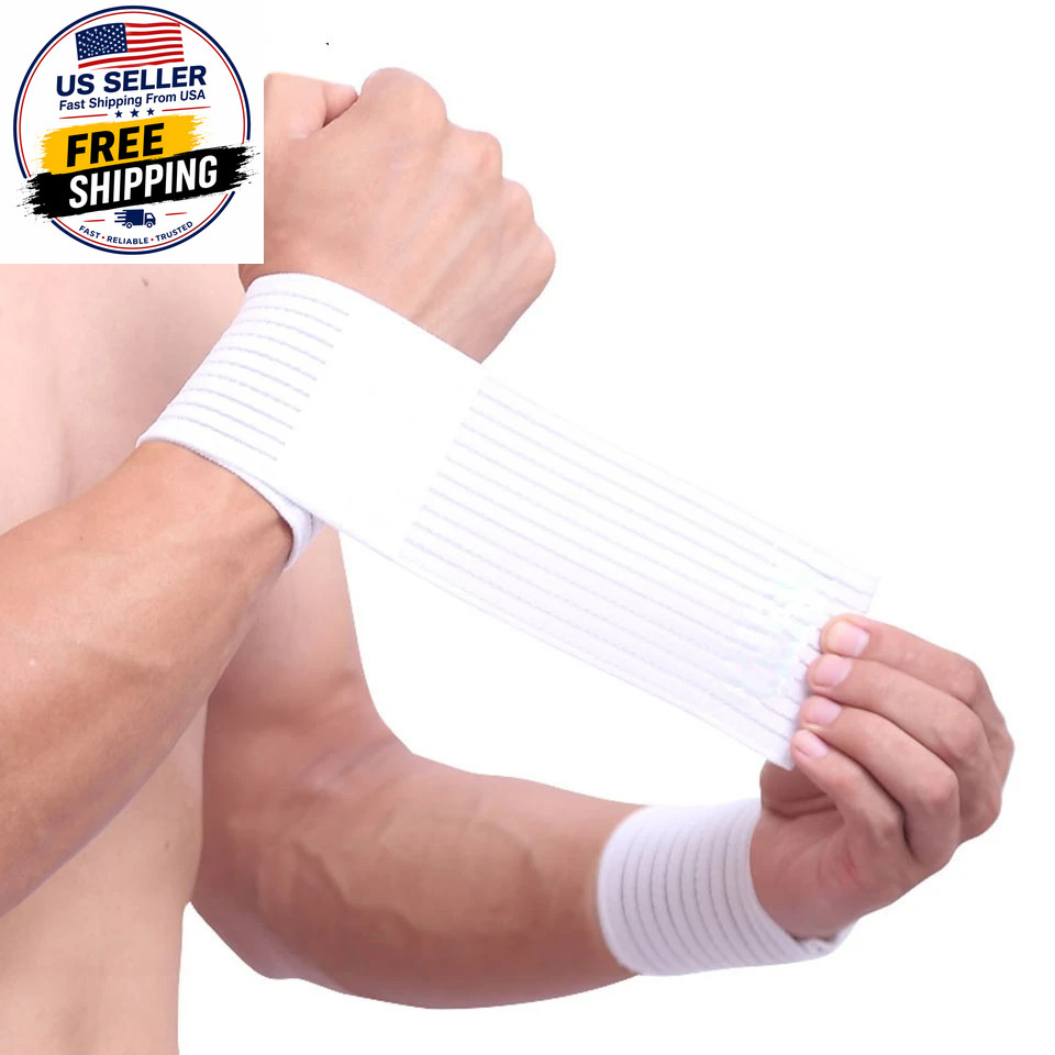 Gym Support Wrist Brace Wrap Carpal Tunnel Cotton Elastic Bandage Hand Sport Wri