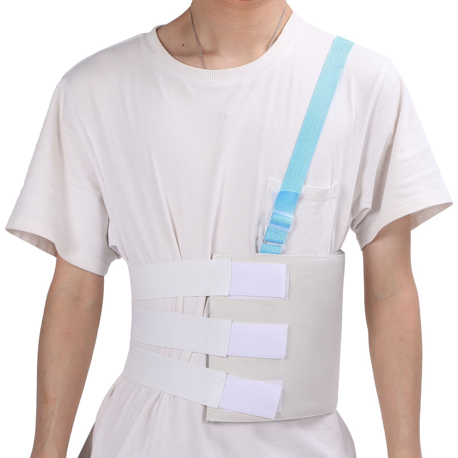Broken Rib Brace Chest Sternum Rib Fracture Fixation Belt Wrap Postoperative