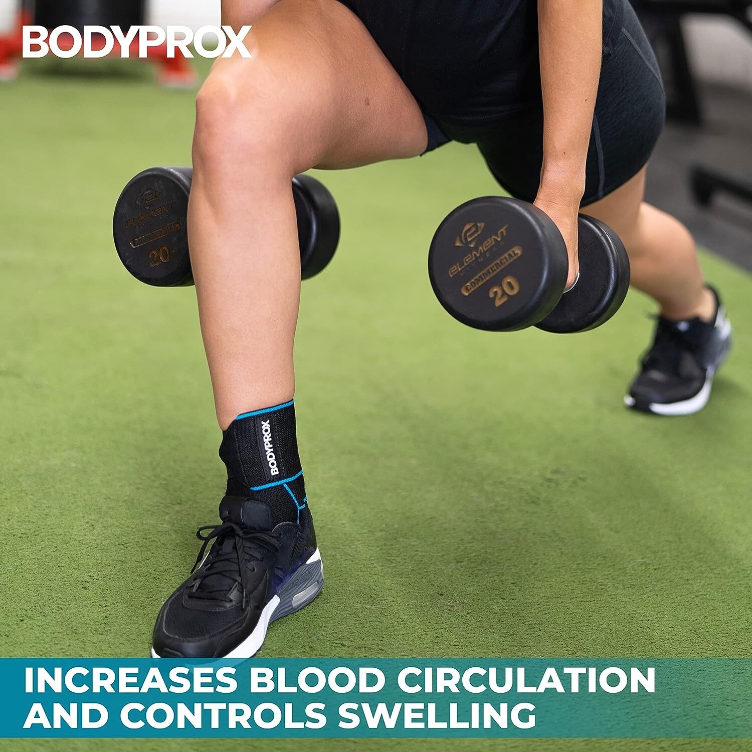 Universal Customizable Ankle Brace – Adjustable Compression, Prevents Injury