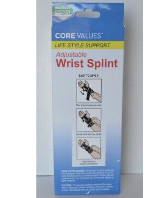 Harmon Face Values Neoprene Reversible Wrist Splint One Size New