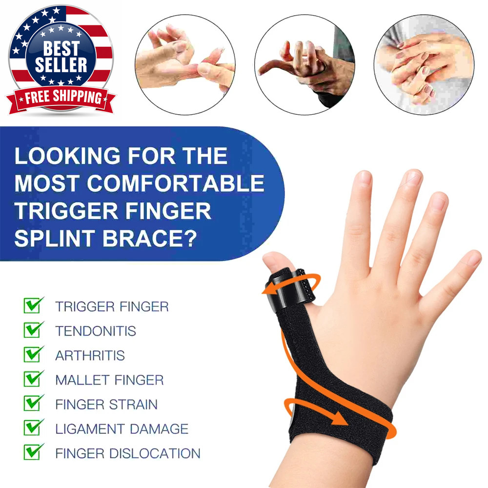 Wrist Thumb and Hand Support Protector, Steel Splint Stabiliser,Carpal Tunnel, F