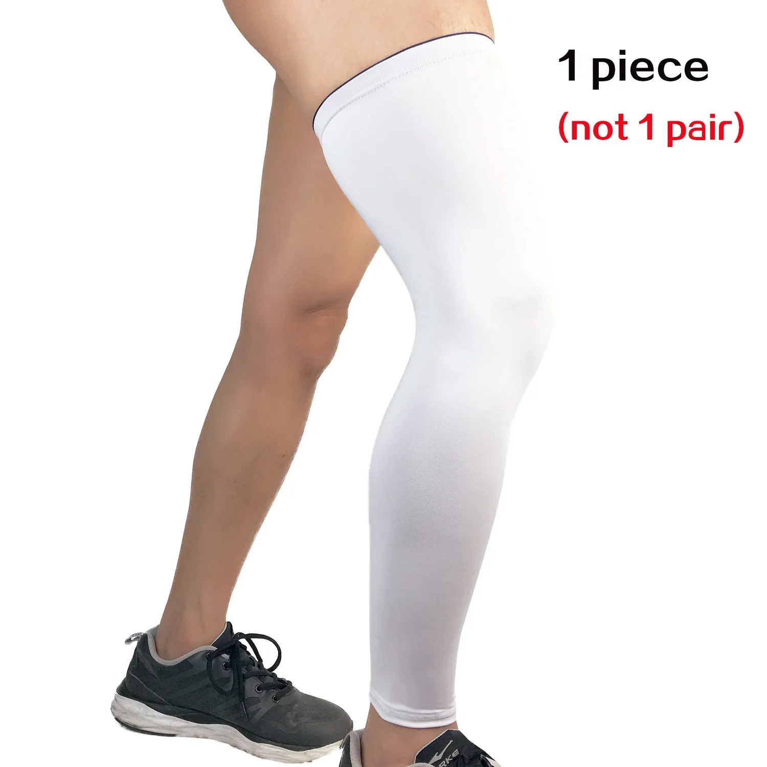 1PC Lengthen Leg Warmer Compression Cycling Running Hiking Basketball Soccer Vol