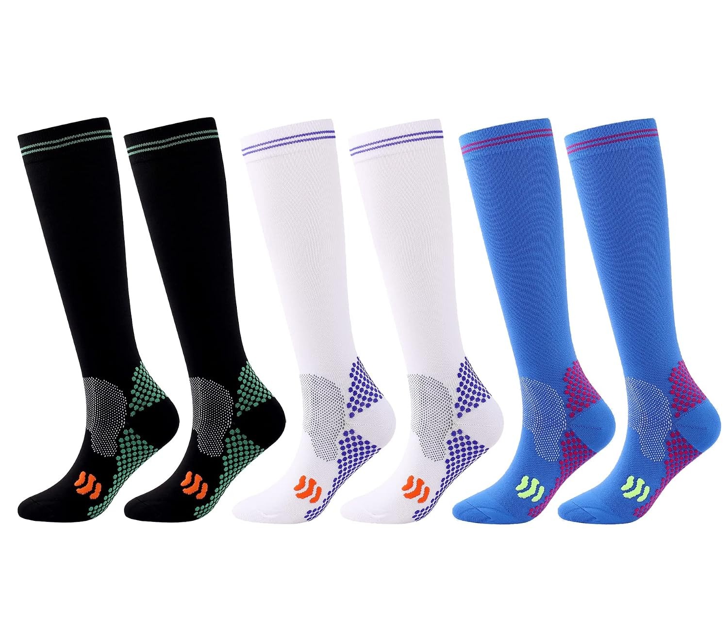 Women’s Knee High Compression Socks 20-30 mmHg for Women’s Legs