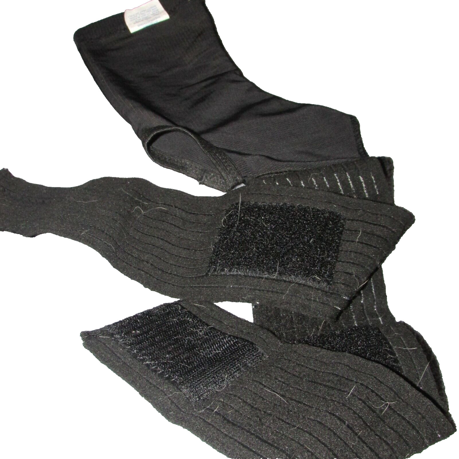 ORTHOPEDICS LLC large CE ankle support black soft + elastic (b)