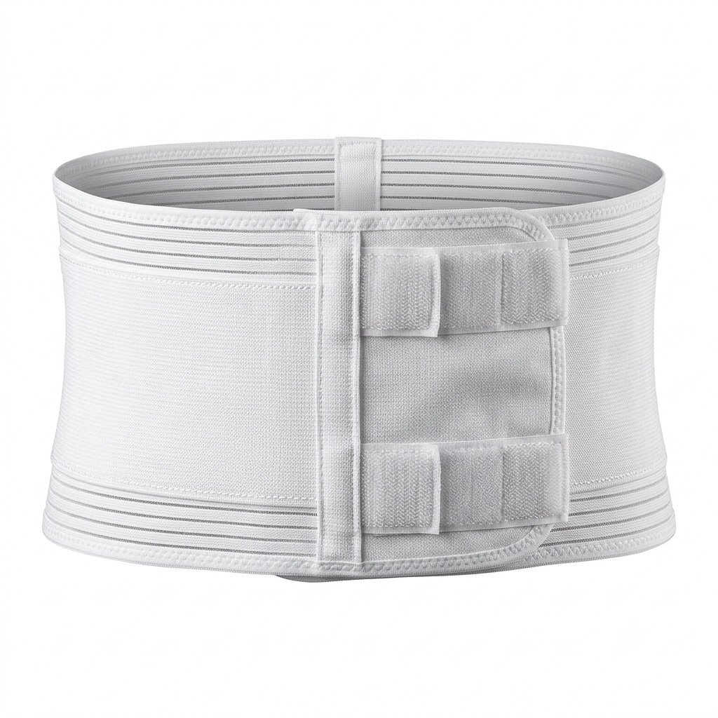 Male Rib Belt – 6 in Universal Elastic Rib Belt, Adjustable Compression Wrap
