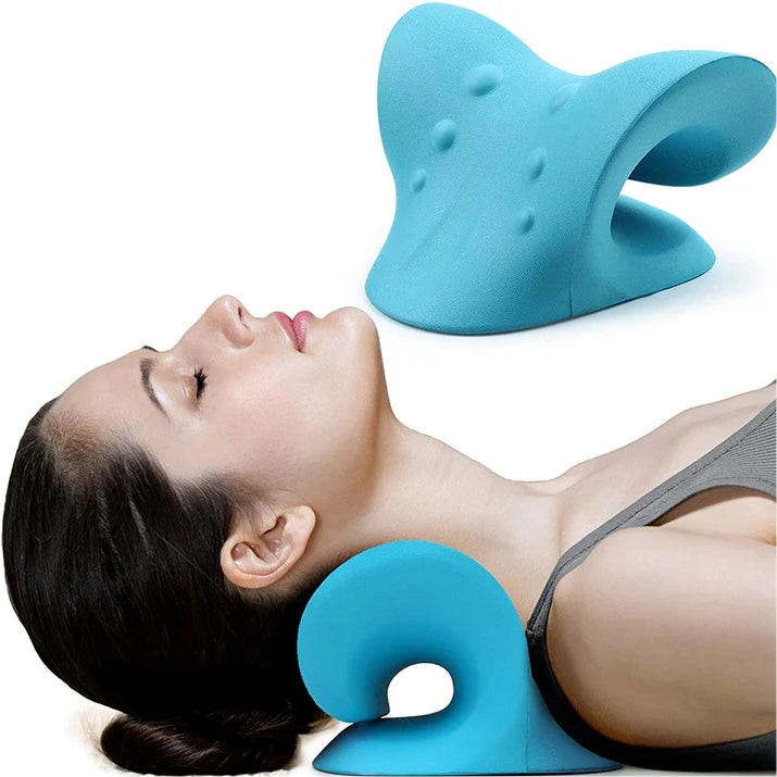RESTCLOUD Neck and Shoulder Relaxer, Cervical Traction Device for TMJ Pain Relie