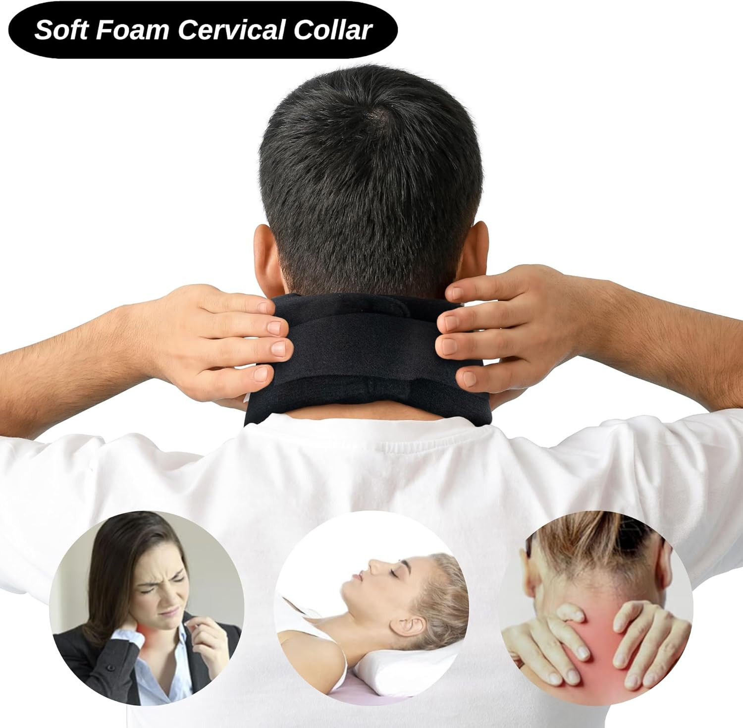 Neck Brace for Sleeping – Keep Mouth Closed during Sleep, Chin Strap for Sleepin