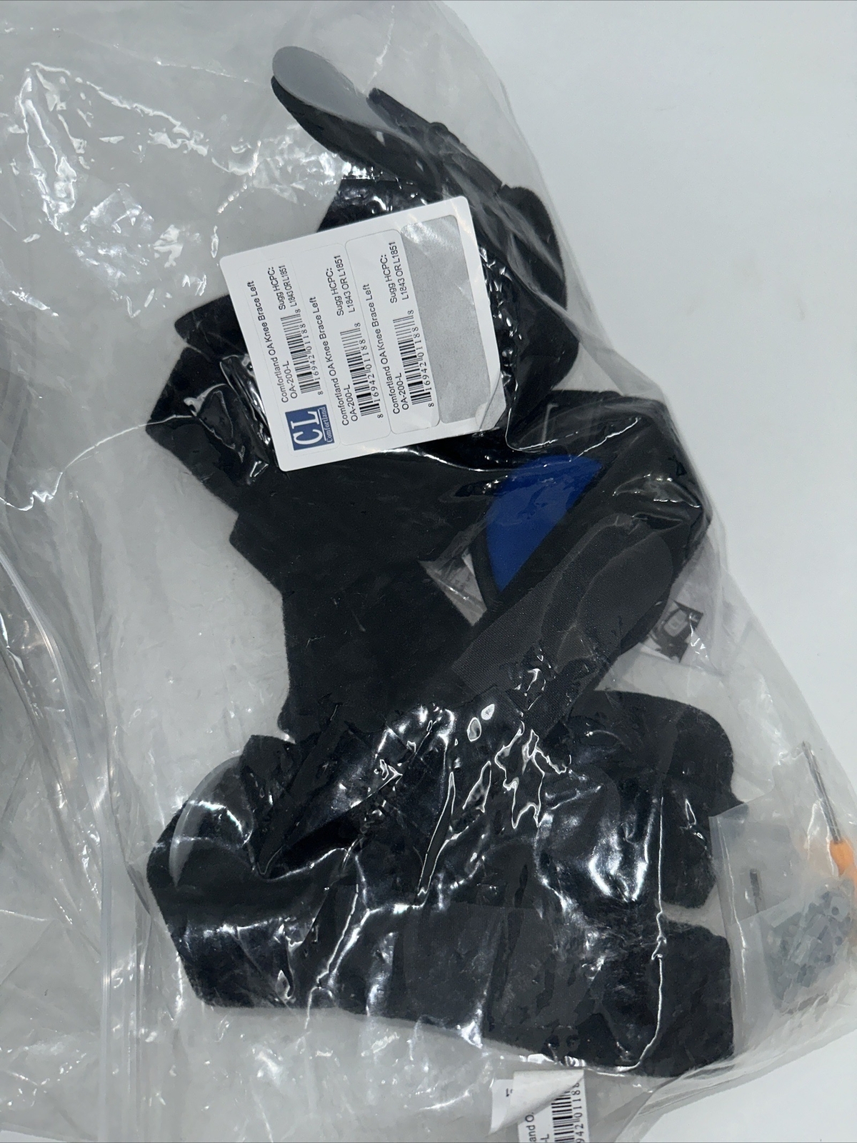 Comfortland Left & Right Knee Braces (2)- OA-200-L, OA-200-R (Pair) T99