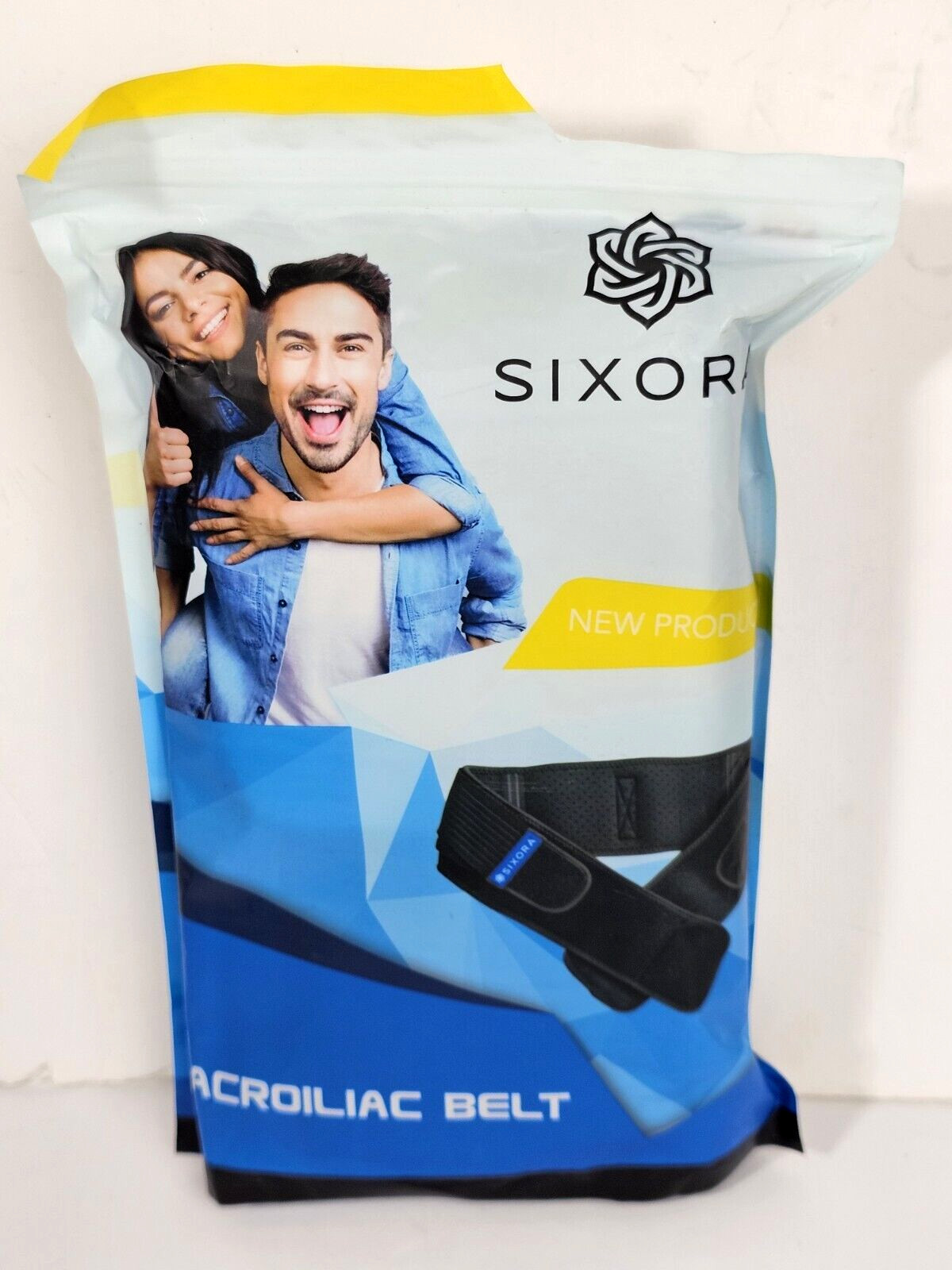 Sixora Sacroiliac Si Joint Support Belt for Women and Men Eases Lower Back Pain