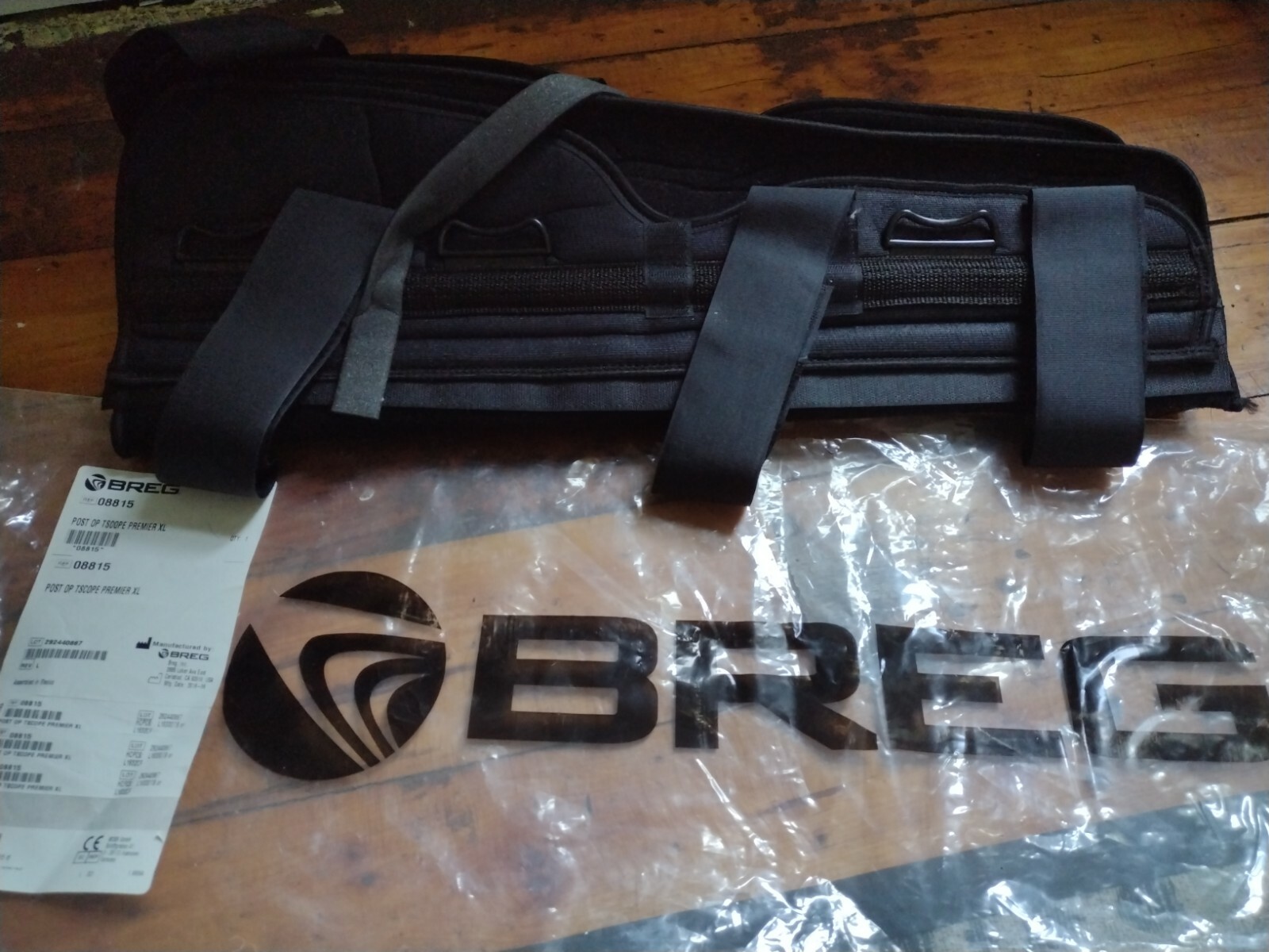 Breg Tscope T SCOPE PREMIER Post Op Knee BRACE Left or Right Leg Adjustable Fit