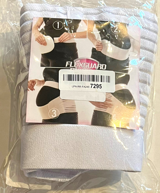 FlexGuard Pregnancy Belly Support Band – Maternity Belt & Brace – Large
