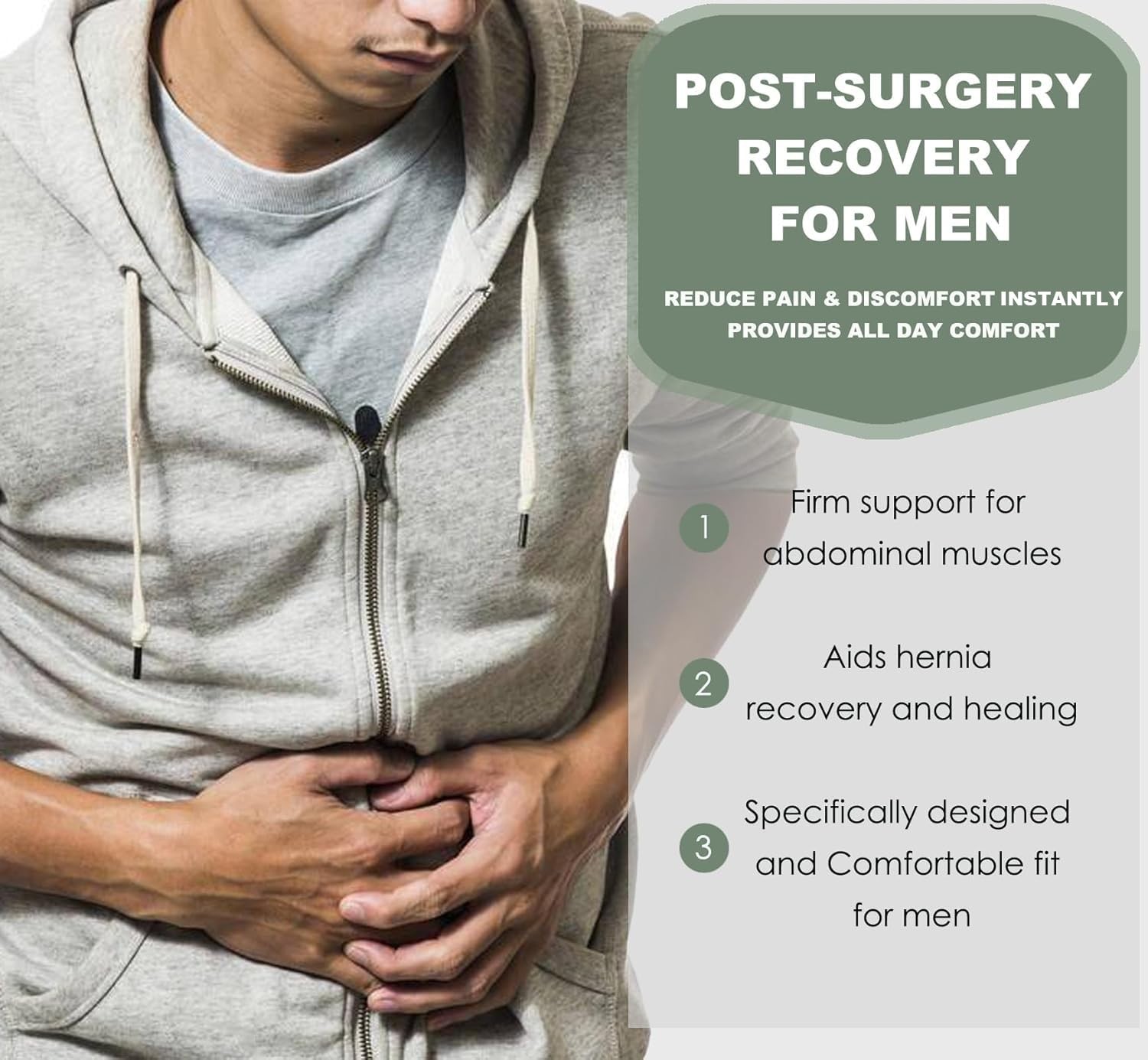 Abdominal Binder Post Surgery – Postpartum Belly Band Wrap | Post C Section B…
