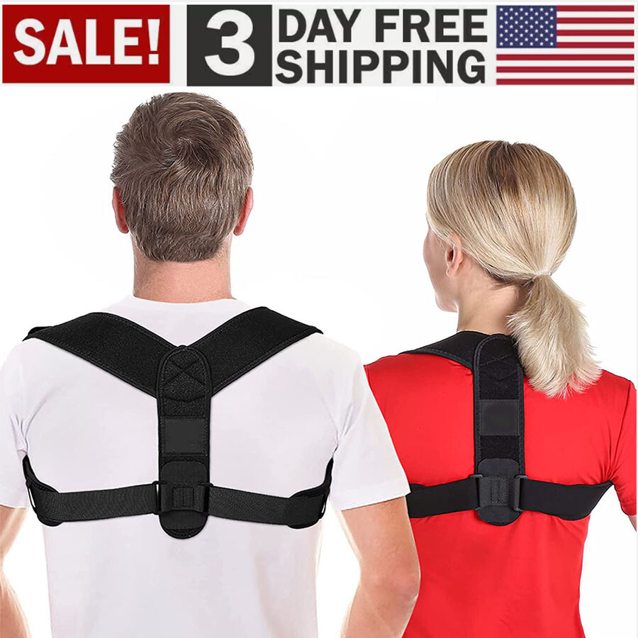 Neoprene Posture Corrector – Hunchback Relief (Adults, Under Clothes)