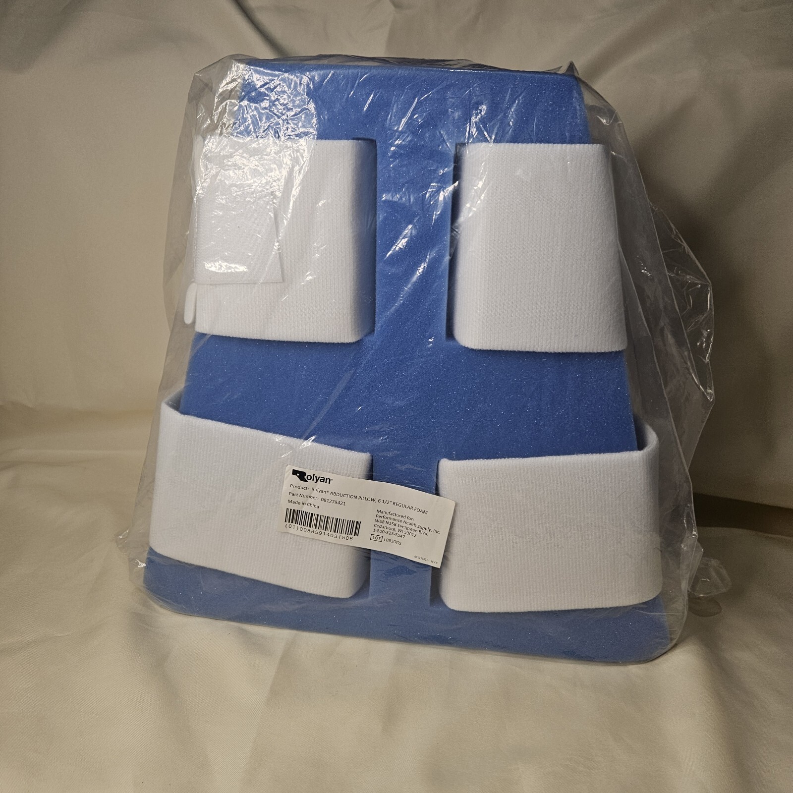 NEW Hip Abduction Pillow – For Hip Surgery & Hip Fractures – New