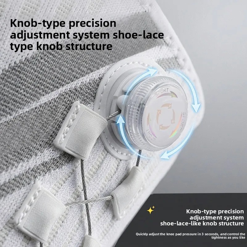 Adjustable Knee Brace Meniscus Joint Support Compression Sleeve Unisex Sports