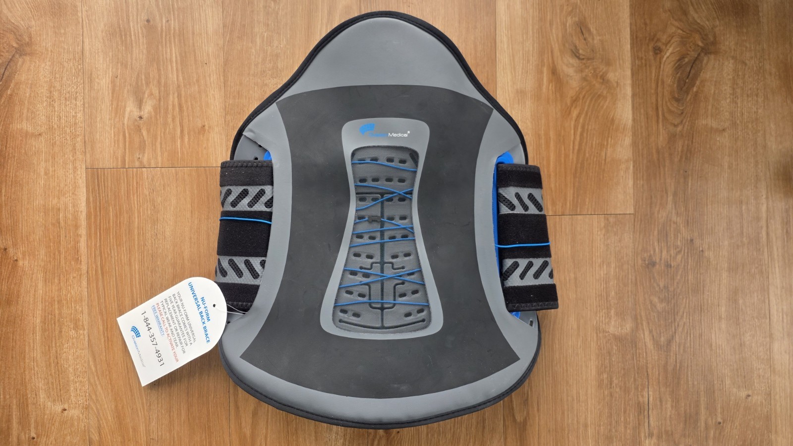 Ovation NU-FORM LSO Universal Back Brace Adjustable Lumbar Spinal Orthosis