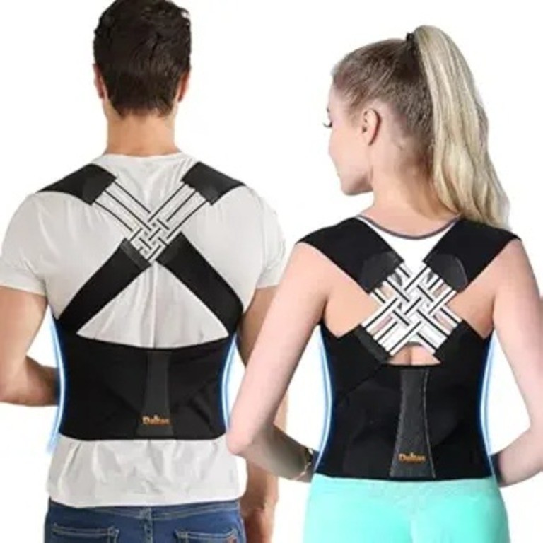 Posture Corrector Belt X-Cross Back Straightener Clavicle Shoulder Support