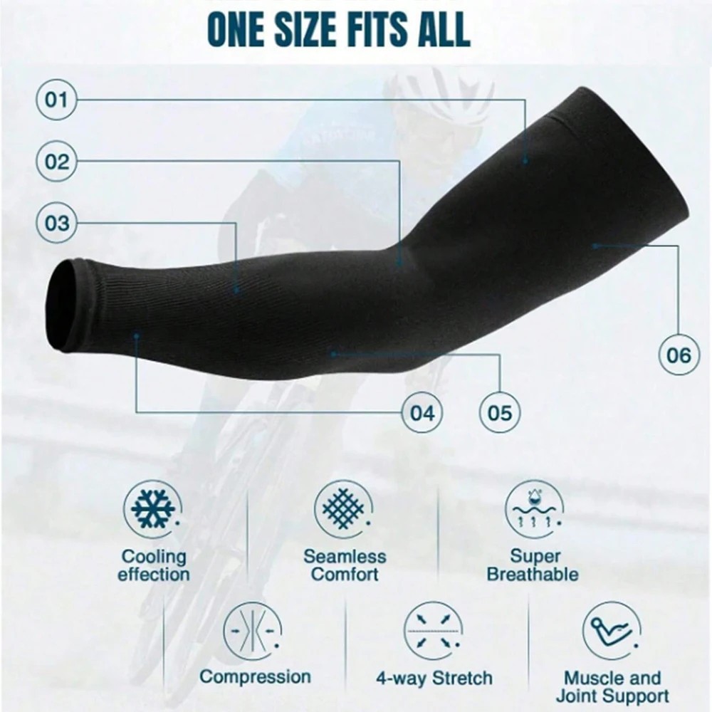 3 pairsElbow Brace Compression Support Sleeve Arthritis Tendonitis Reduce Joint