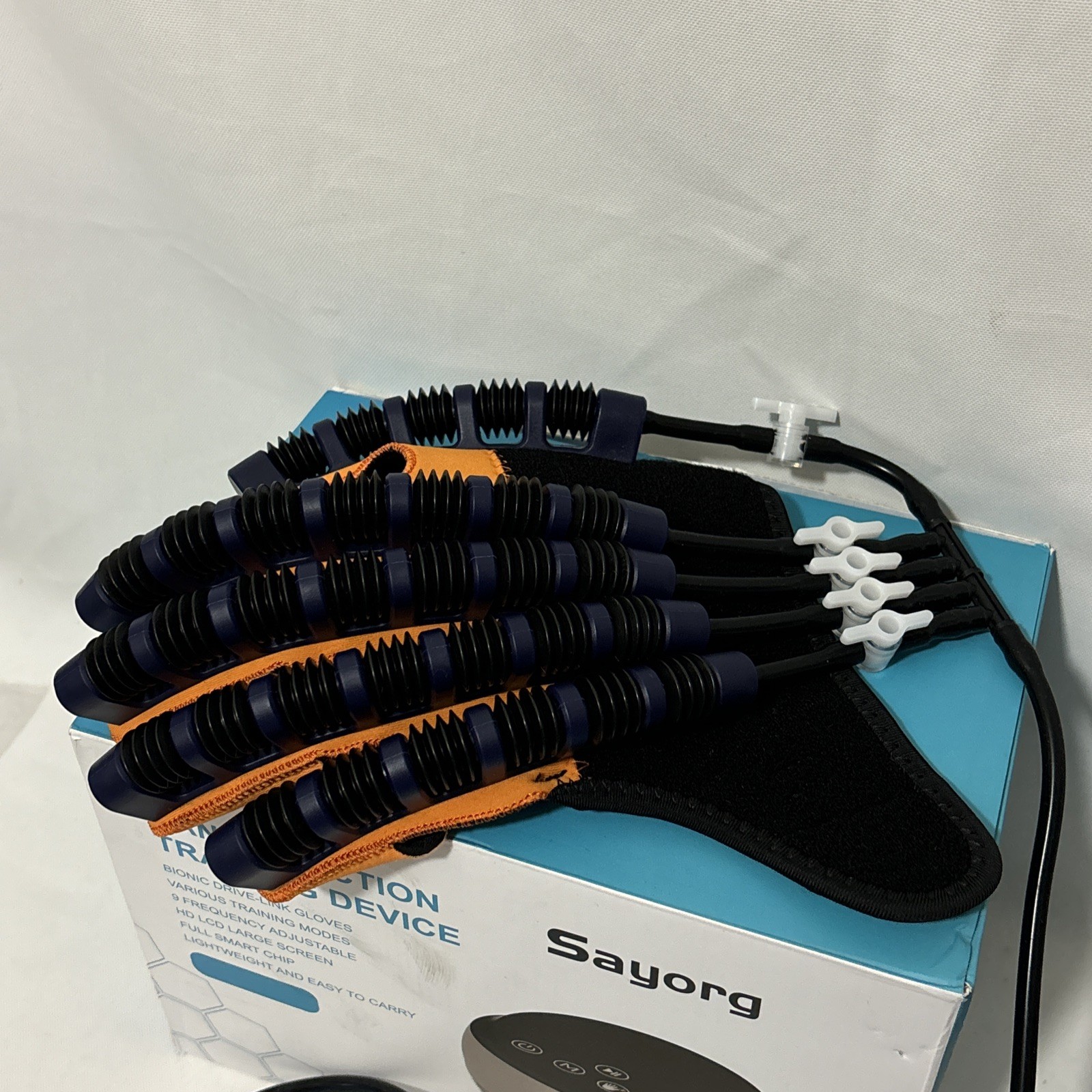 Rehabilitation Robot Glove Stroke Training Device Finger Exerciser Hand Function