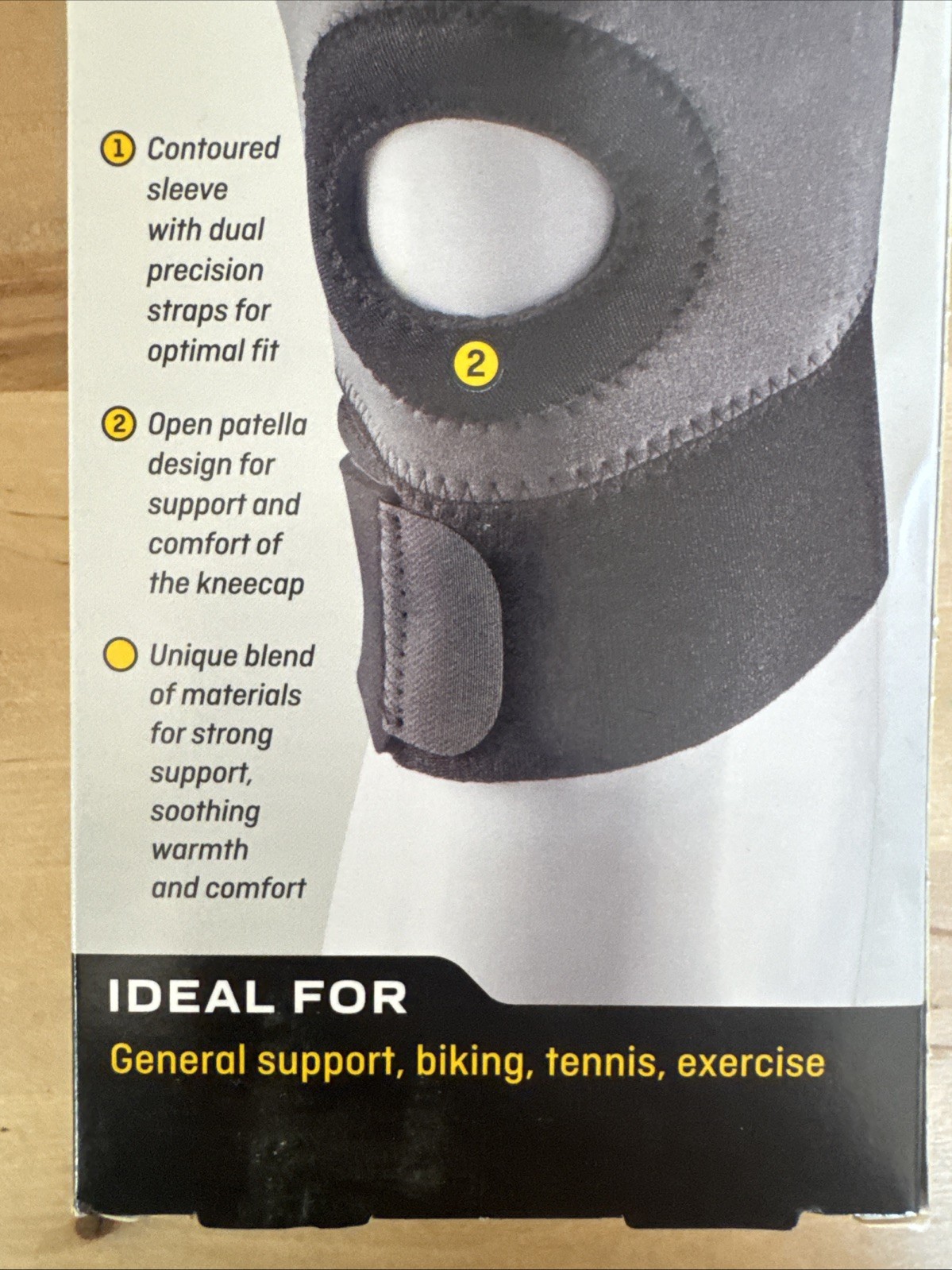 XL Futuro Sport Moisture Control Knee Support Moderate Support Hiking Biking