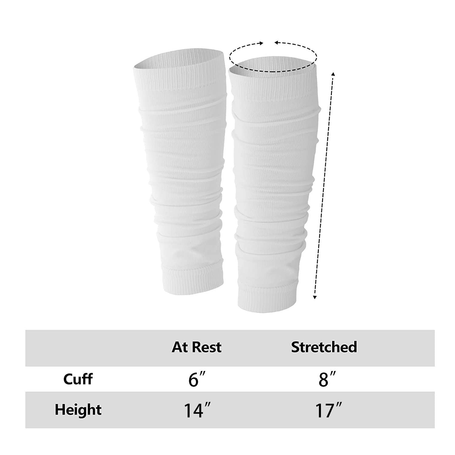 Black Football Scrunch Leg Sleeves for Men Women,Calf Leg Compression Sleeve …
