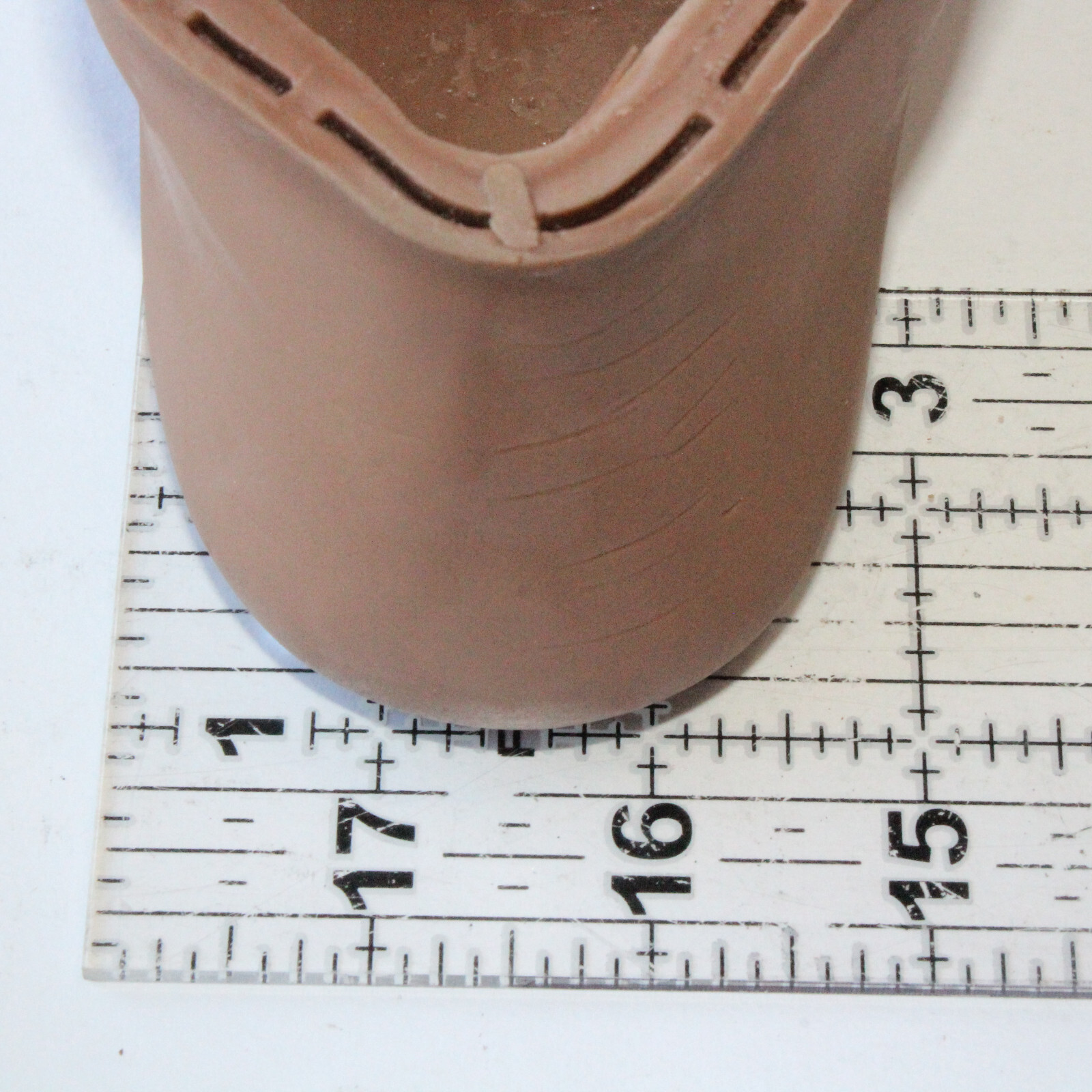 OSSUR PROSTHETIC K2 SENSATION LEFT SANDAL TOE FOOT SHELL Sz 28 BROWN