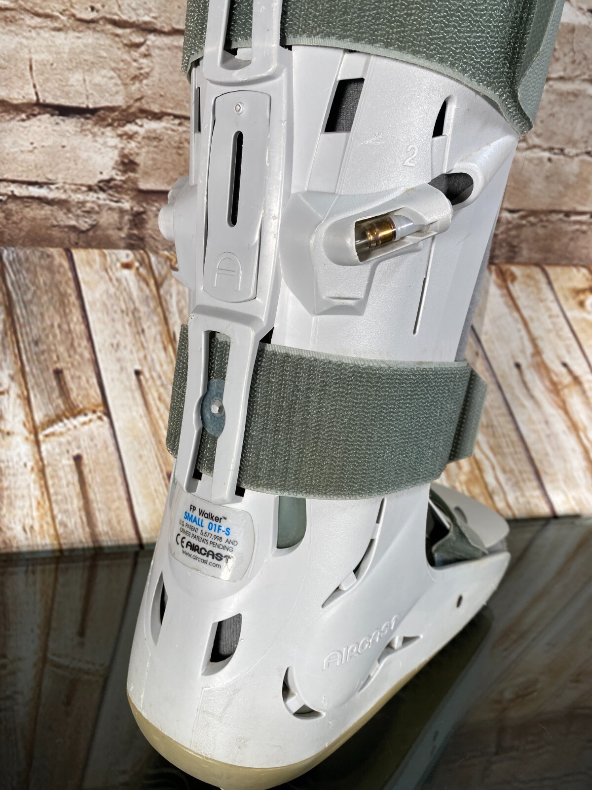 Aircast FP Walker Small Foam Pneumatic Ankle Walking Boot Air Cast Brace Support