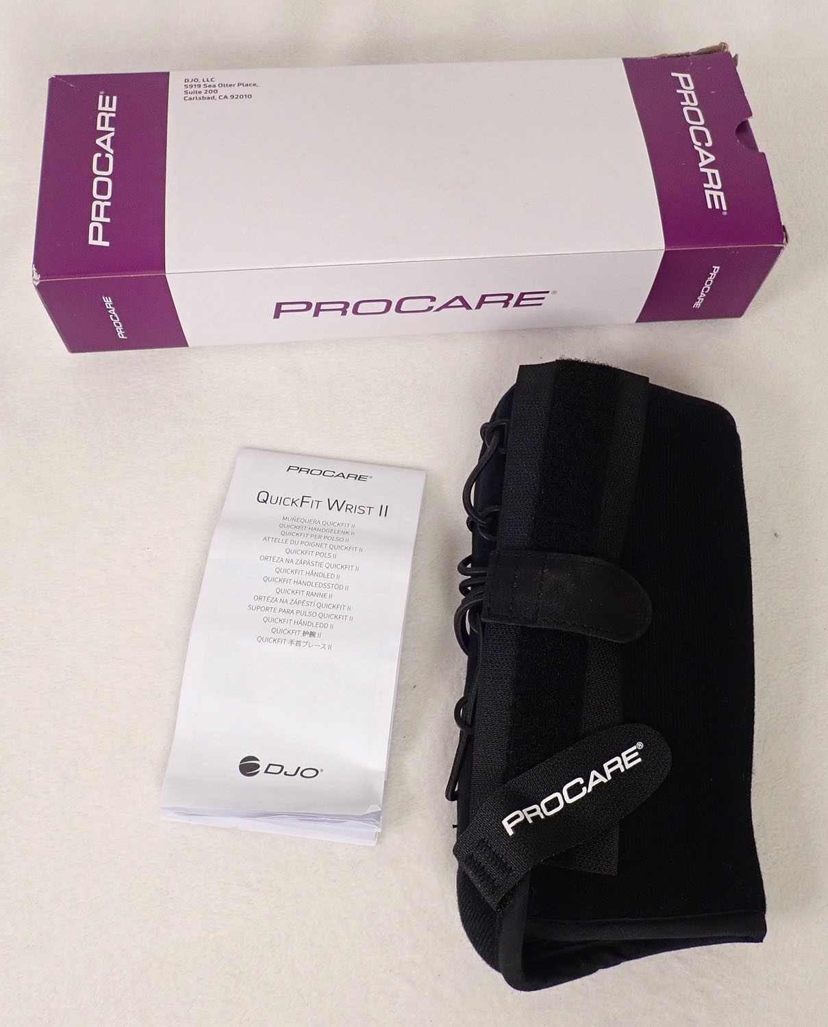 PROCARE 79-87570 QUICKFIT WRIST II, UNIV, LT, 8″, Universal Fit, Left Hand