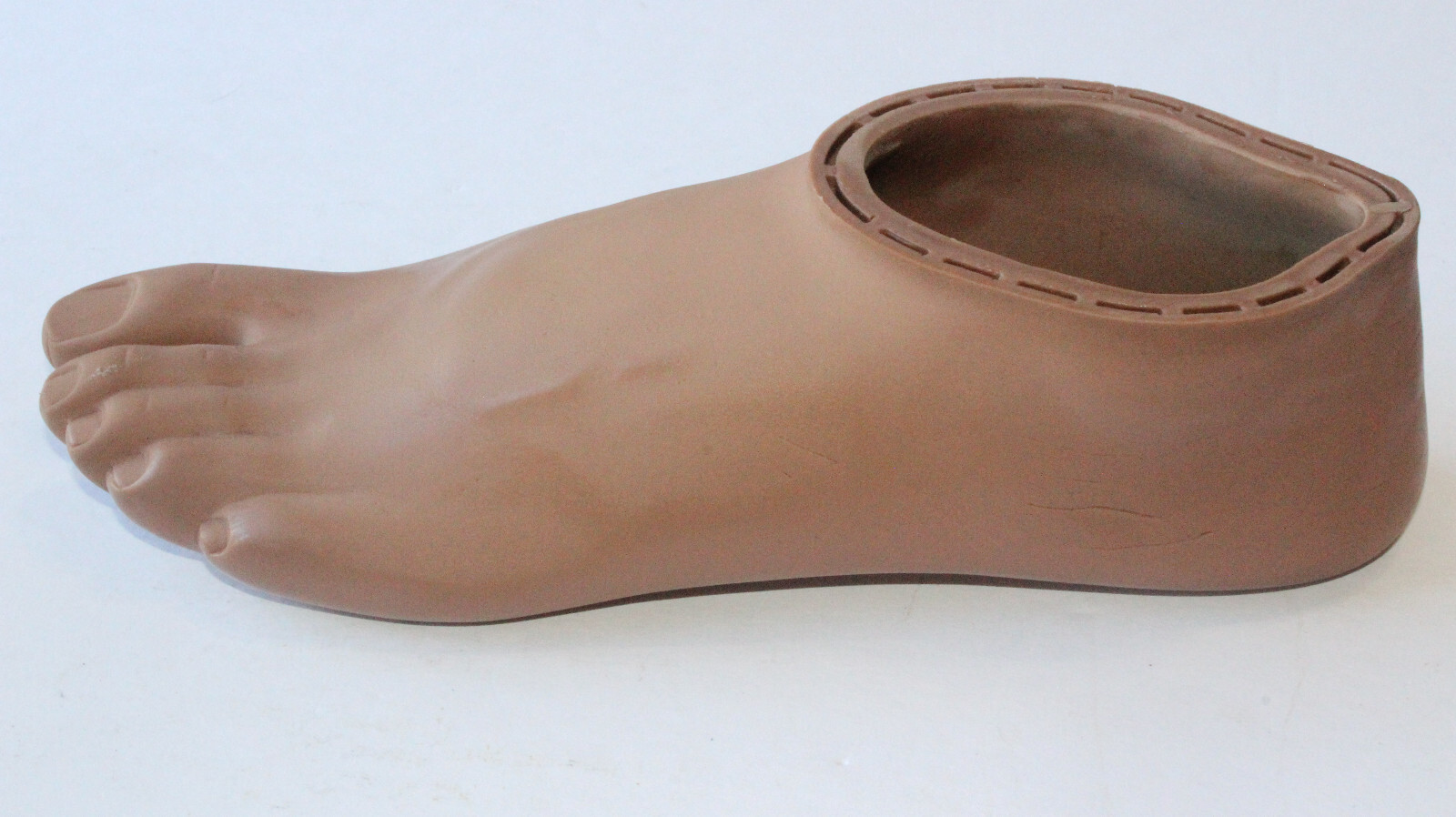 OSSUR PROSTHETIC K2 SENSATION LEFT SANDAL TOE FOOT SHELL Sz 28 BROWN