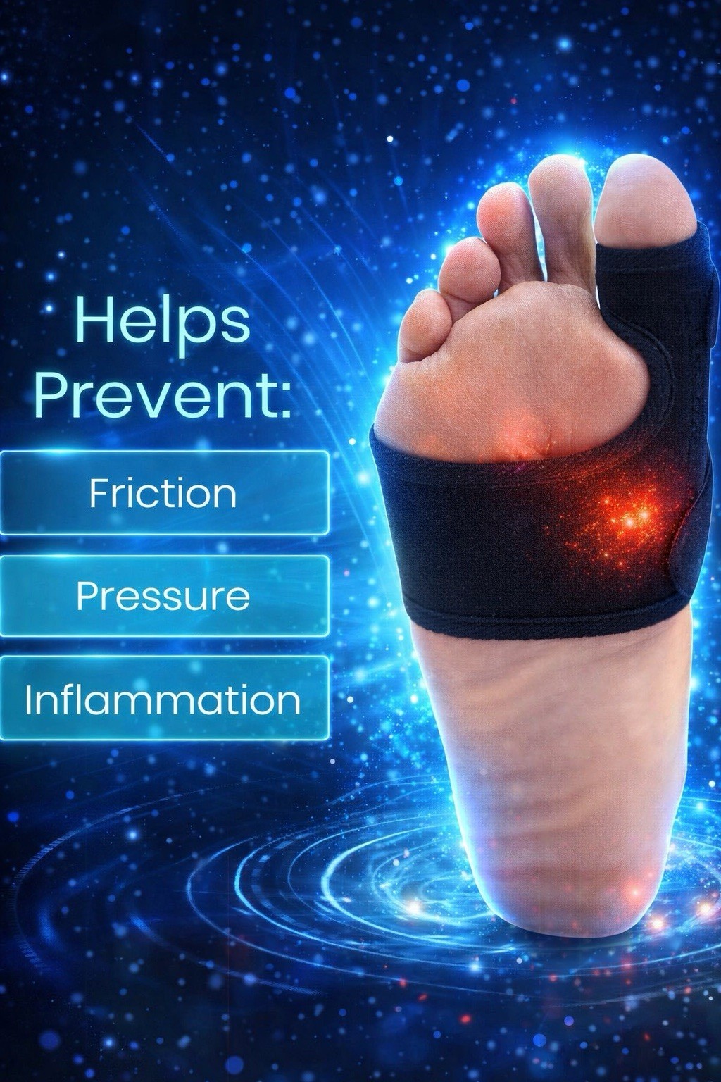 Vive Bunion Brace Pair Big Toe Corrector Hallux Valgus Splint Foot Support