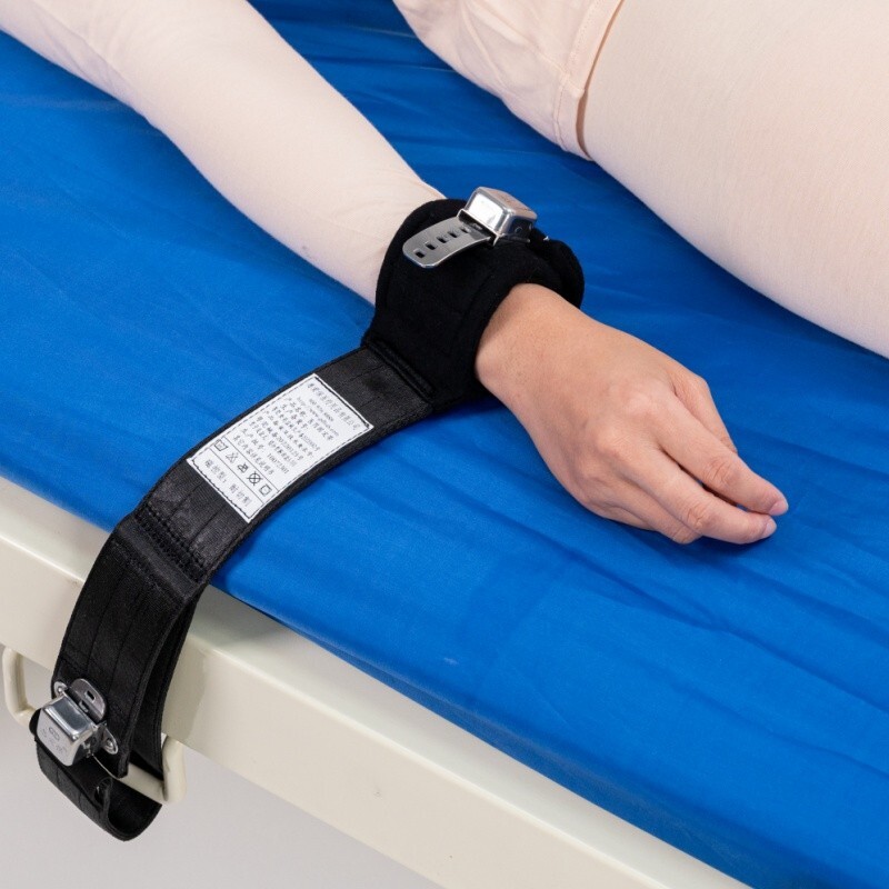 Buckle Lying 4-point Magnetic Restraint Strap set For Psychiatric Rehabilitation