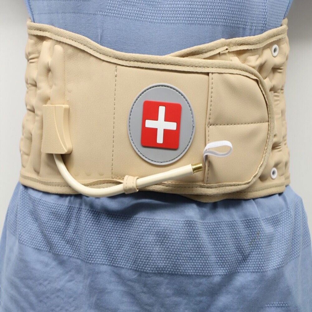 Decompression Belt Back Brace Lumbar Support & Extender Belt Spinal Air Traction