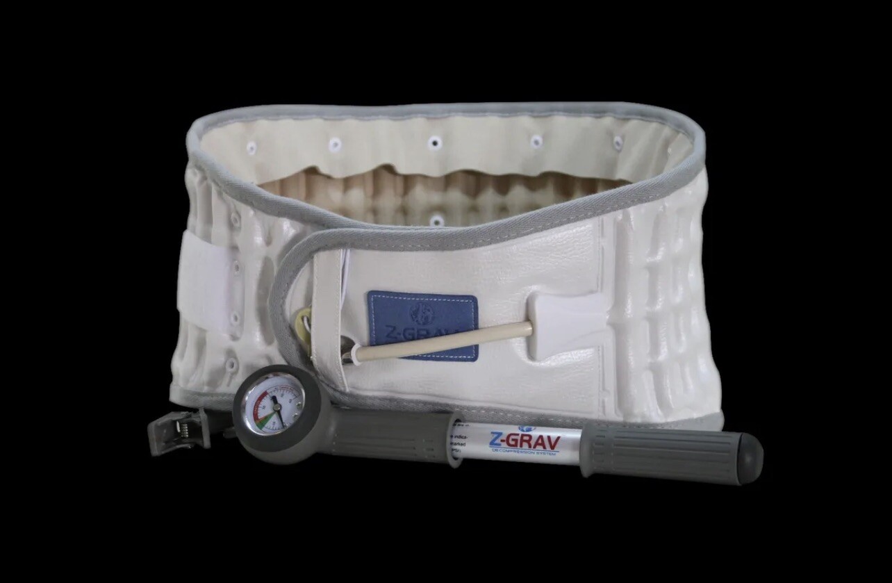 Z-Grav Decompression System Belt For Back Pain Relief Size XL