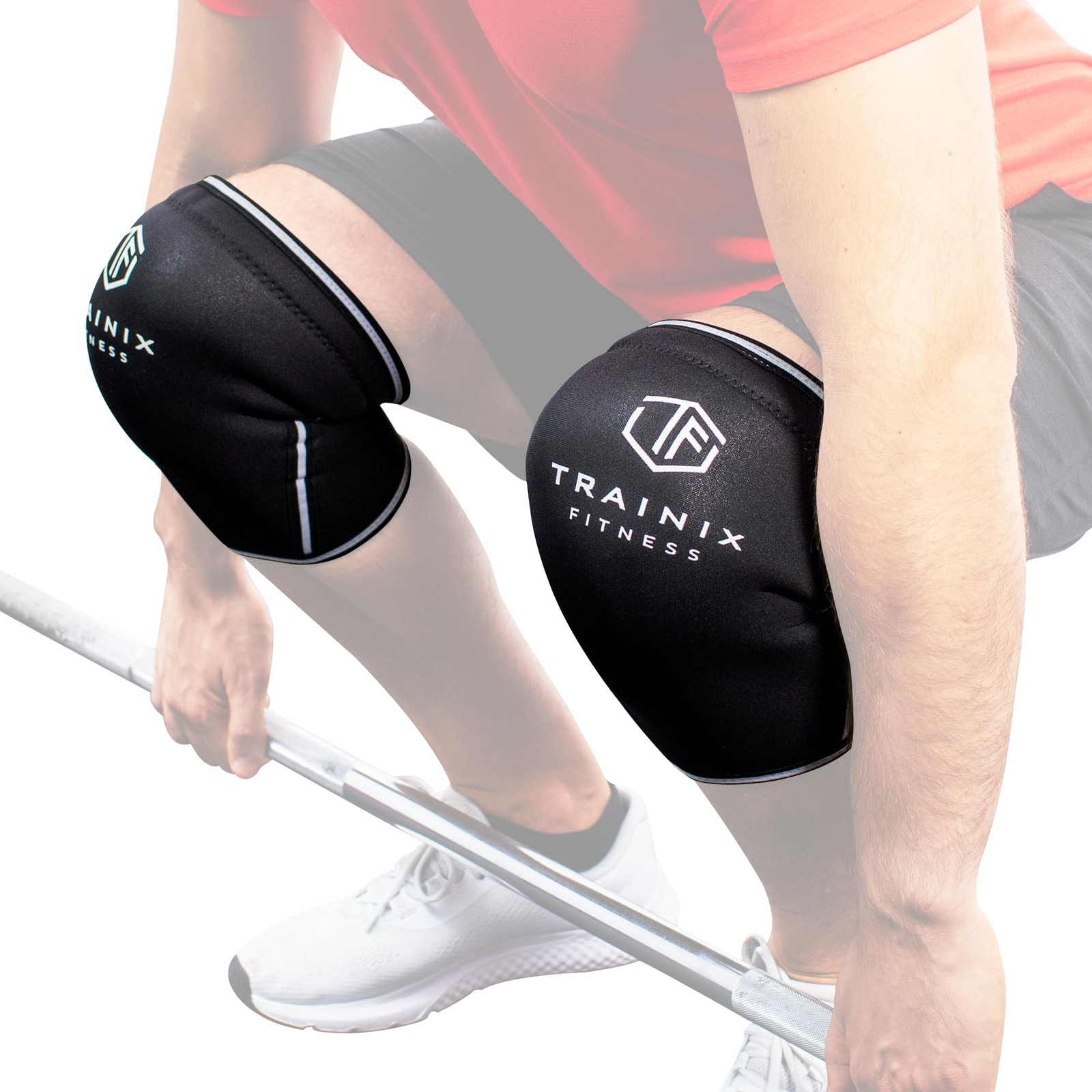 7mm Neoprene Compression Knee Sleeves For Men & Women, Gym Workout Large
