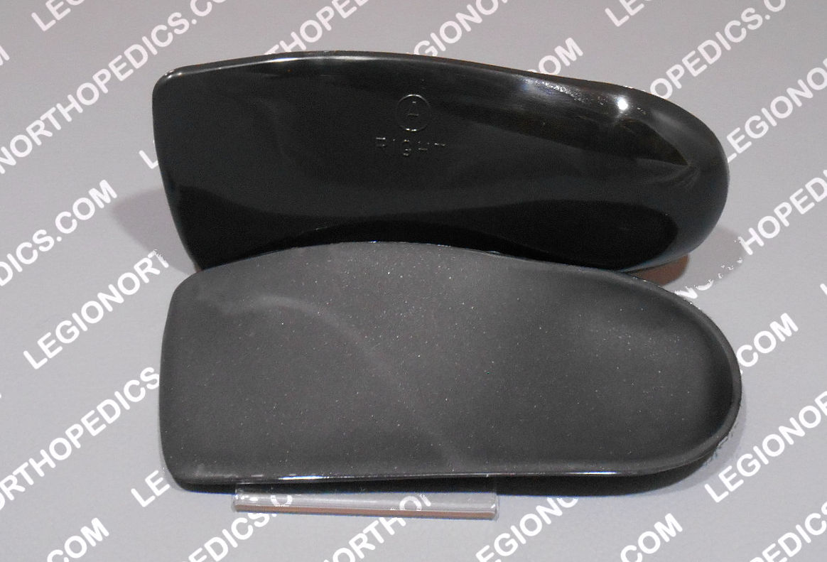 Arch supports – Pre-made orthotic plastic size 4 – 13 optional cover round heel