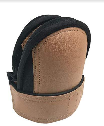 Large Black Knee Pad Comfortable Single Strap Neoprene Design Made in USA