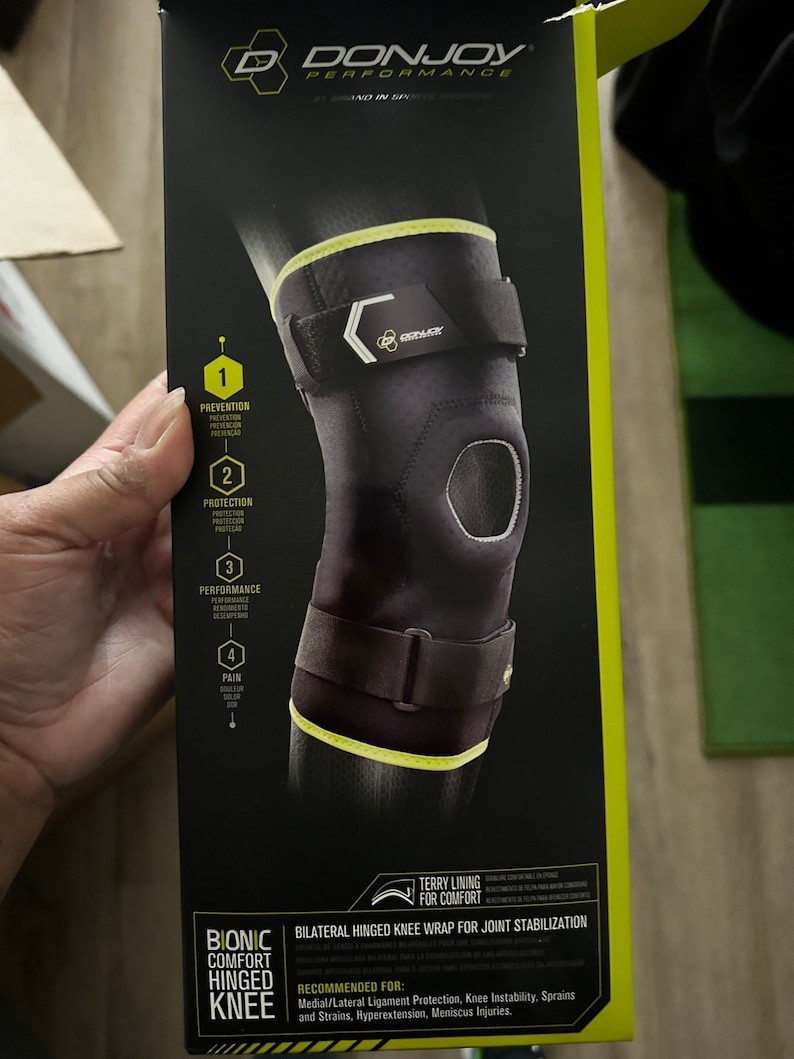 DonJoy Performange Bonic Comfort Hinged Knee Brace – L/XL