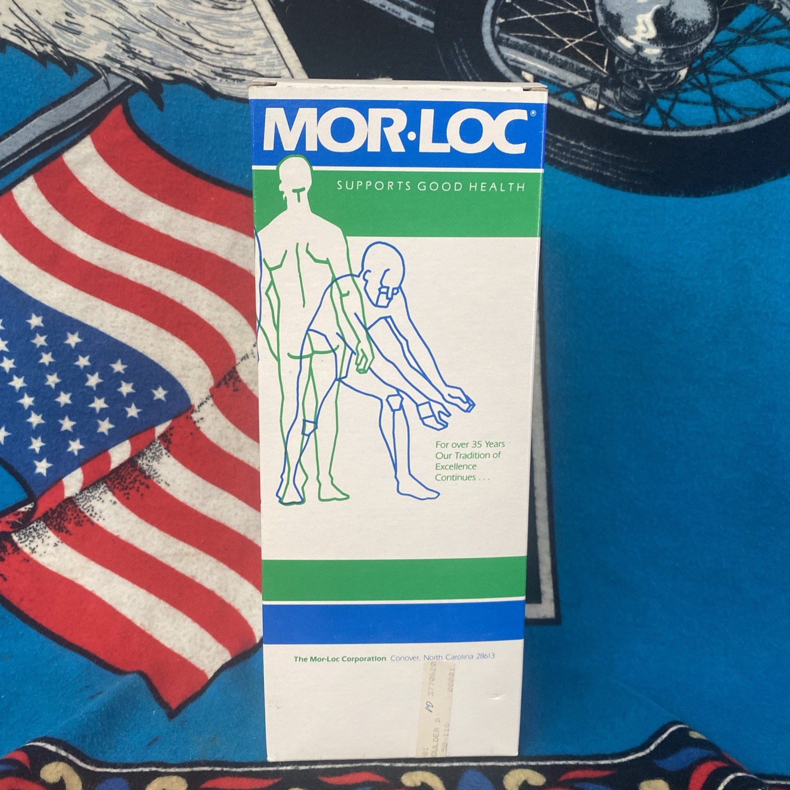 MOR-LOC SUPPORT Clavicle Shoulder BRACE Size 30-36” Sz MD New Sealed